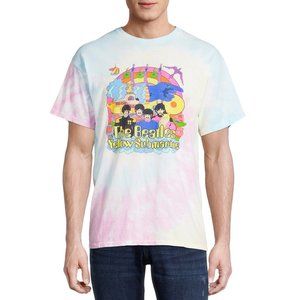 The Beatles Yellow Submarine Logo pop rock Official T-Shirt XL NWT